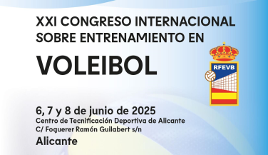 El Congreso Internacional sobre Entrenamiento en Voleibol tendrá lugar en Alicante