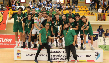 Unicaja Costa de Almería se proclama en Soria campeón de España de Voleibol Junior Masculino