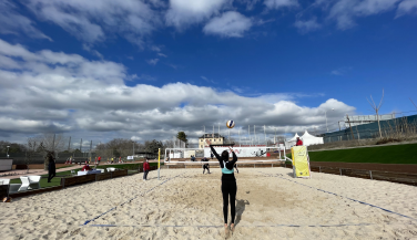Nueva jornada de la Liga Nacional de Vóley Playa.