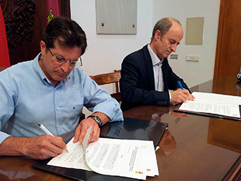 Histórico: RFEVB y Ayuntamiento firman el convenio de gestión para el Centro de Tecnificación de Vol