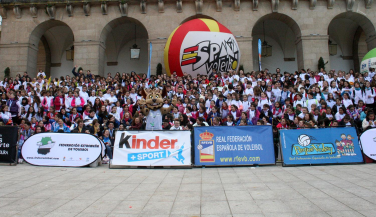 Exitoso inicio de campaña Pequevoley en el periodo 2016-17 