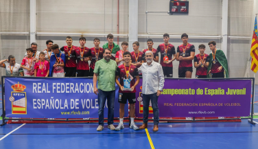 Costa del Vóley se proclama en Castellón nuevo Campeón de España Juvenil Masculino