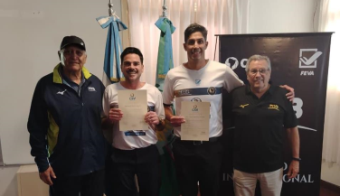 Matrícula de honor para José Manuel Cherino y Aday González en el curso de arbitraje internacional