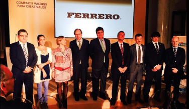 El Voleibol, presente en el acto del Grupo Ferrero en Madrid