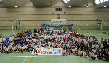 Multitudinario Evento Pequevoley en el Colegio Lourdes de Valladolid