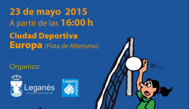Evento Pequevoley en Leganés con motivo del Preeuropeo masculino