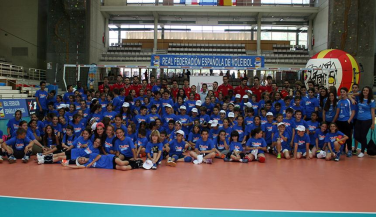 Exitoso Evento Pequevoley en Leganés