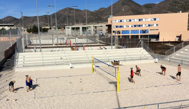 Las selecciones de Voley Playa de Marruecos se concentran en el Centro Internacional de Lorca 