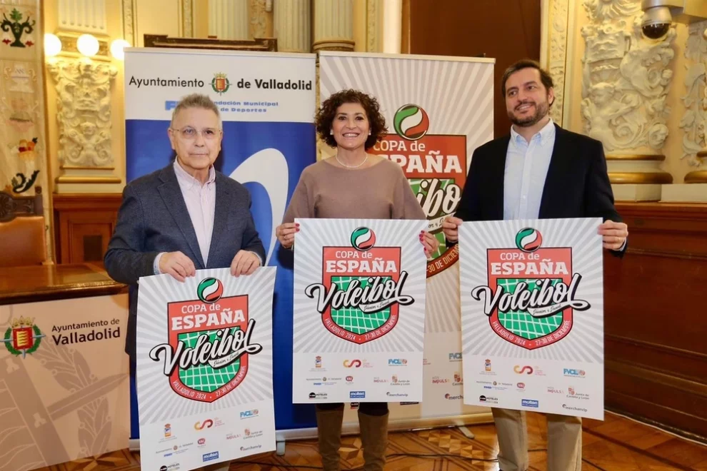 Valladolid presentó la Copa de España júvenil y júnior