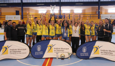 IBSA CV CC 7 Palmas, campeón de la Superliga Junior Femenina