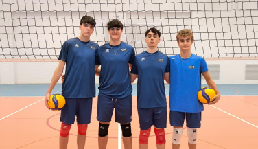 Cuatro jugadores participan en Palencia en unas jornadas de supervisión