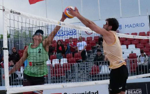 Cinco parejas españolas quieren ser protagonistas en el VW Beach Pro Tour Futures de Madrid