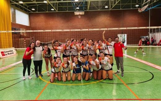 El CUV Alcorcón se impone con autoridad ante CV Sanse (1-3)