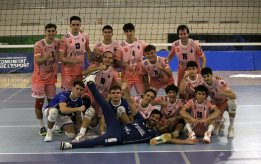 Remontada del Léleman Conqueridor al AD Voleibol Rivas